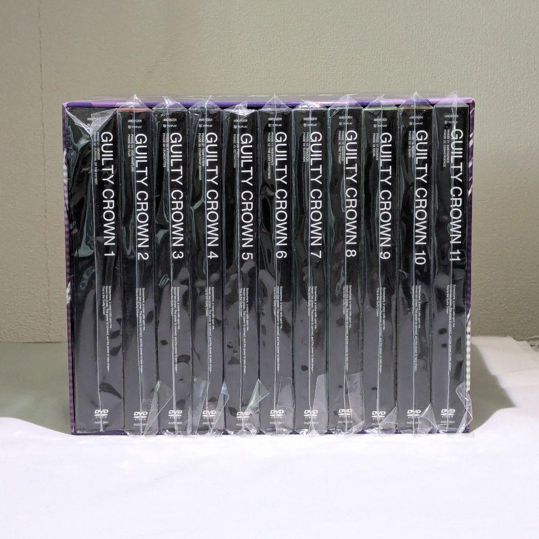 ギルティクラウン 完全生産限定盤 DVD 全巻 + 全巻購入特典