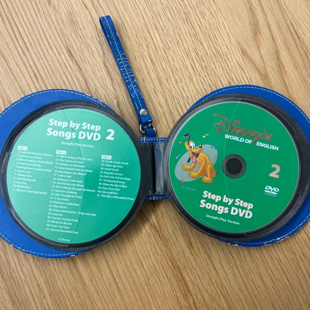Step by Step Songs DVD ディズニー英語システム　聞き流し