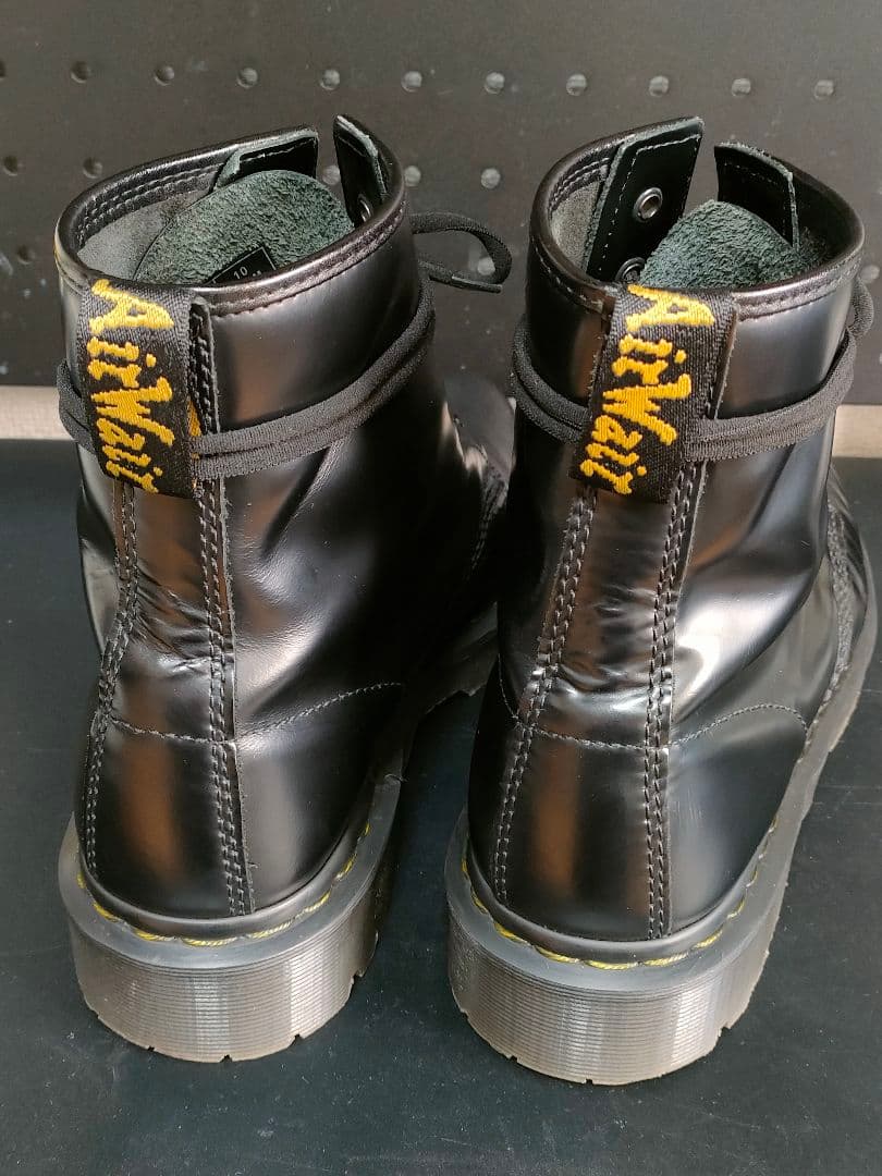 美品Zipperカスタム ドクターマーチン 8ホール uk9 28cm ブラック