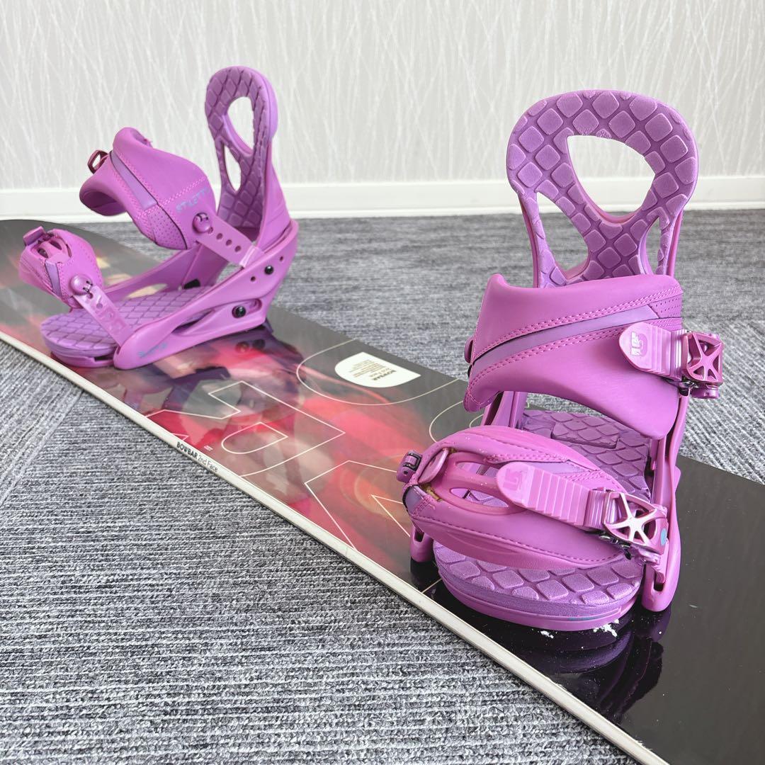 18美品❗️超豪華❗️SAVANDER レディース スノーボードセット★142cm