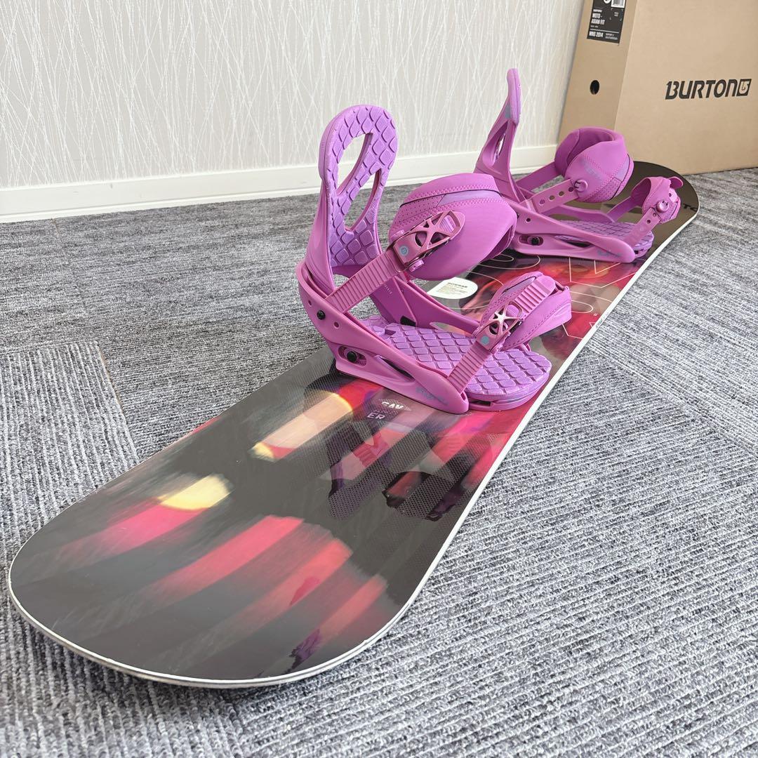 18美品❗️超豪華❗️SAVANDER レディース スノーボードセット★142cm