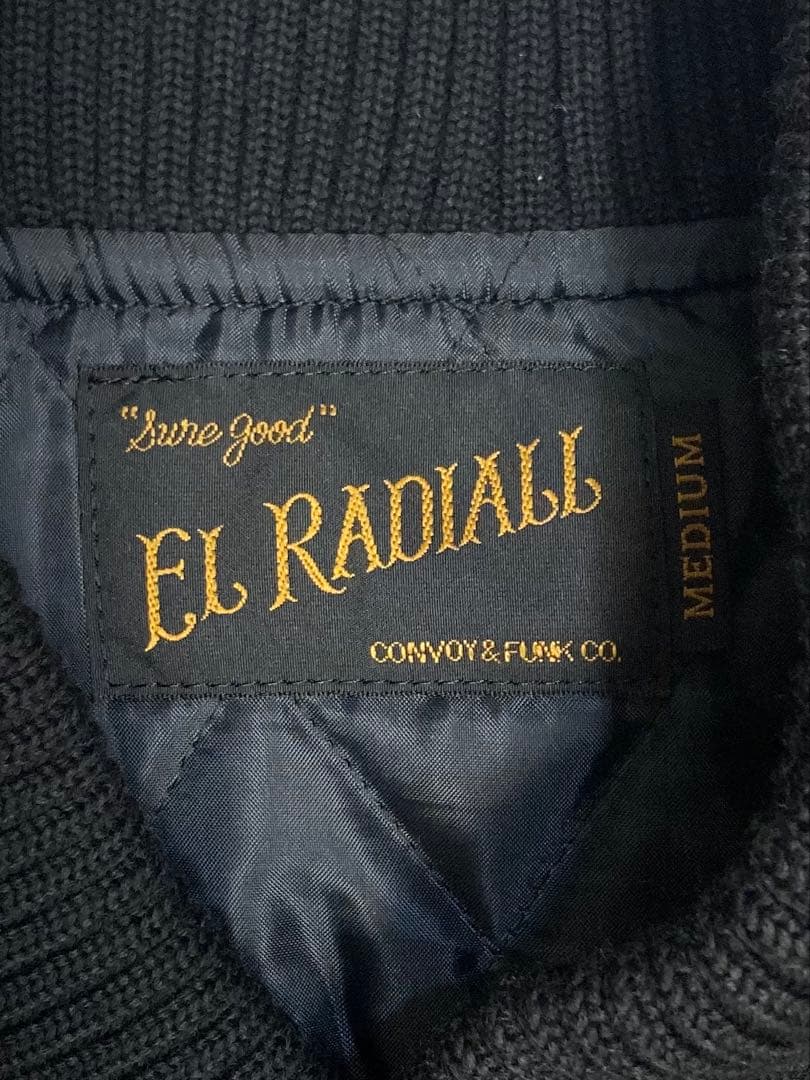 Radiall スタジャン“KING ” Black Mサイズ 極美品