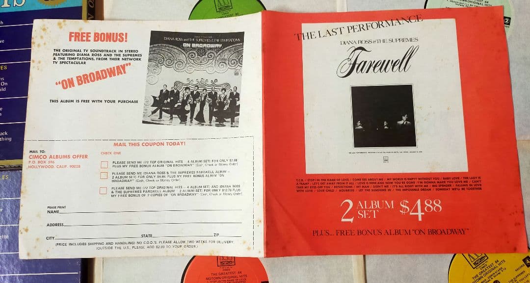 入手困難 4LP 64 モータウン ヒッツ (ジャクソン5 他多数)