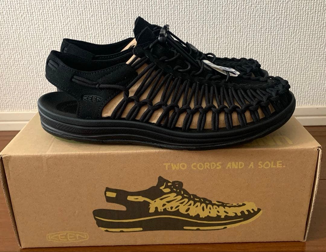 KEEN メンズ ユニーク　ブラック　27.5cm