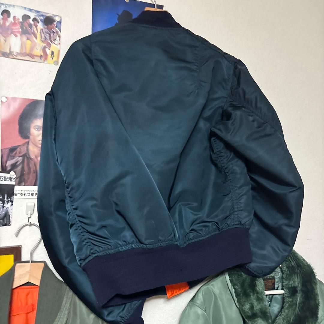 80s ALPHA INDUSTRIES MA-1 フライトジャケット