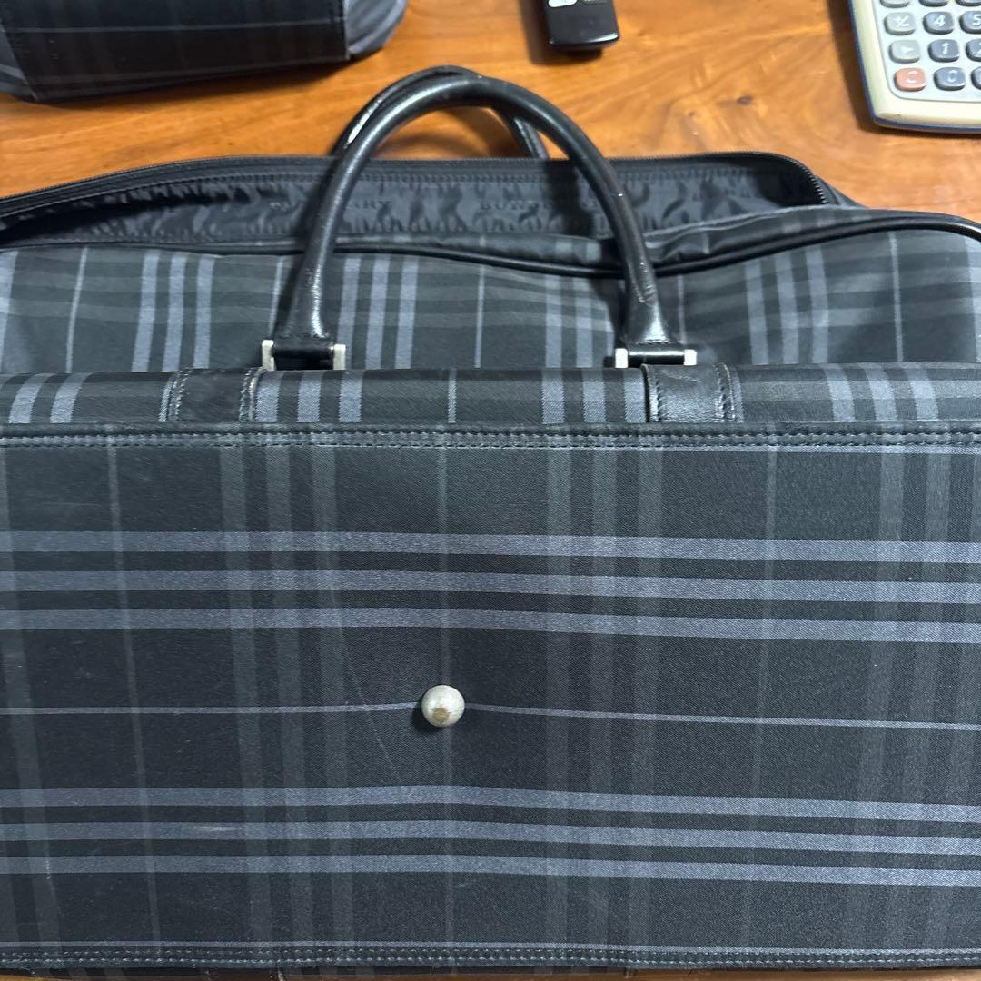 BURBERRY GOLF ボストンバッグ チェック柄