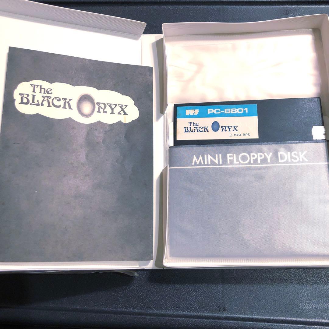 PC-8801 The BLACK ONYX 5インチFD版　ブラックオニキス