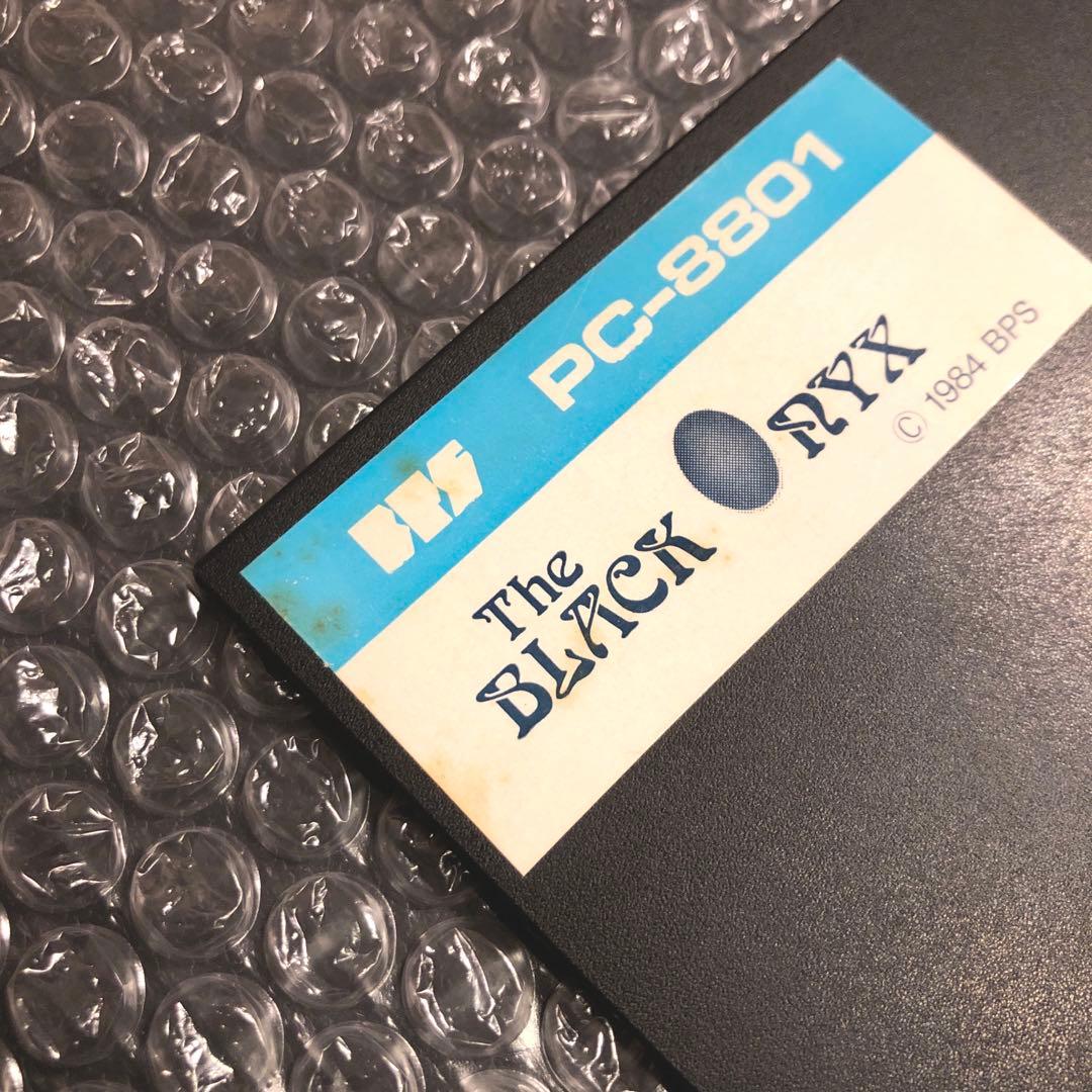 PC-8801 The BLACK ONYX 5インチFD版　ブラックオニキス