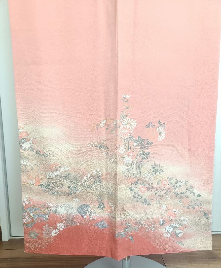 正絹訪問着　フルセット4点　卒業式　入学式　宮参り　七五三