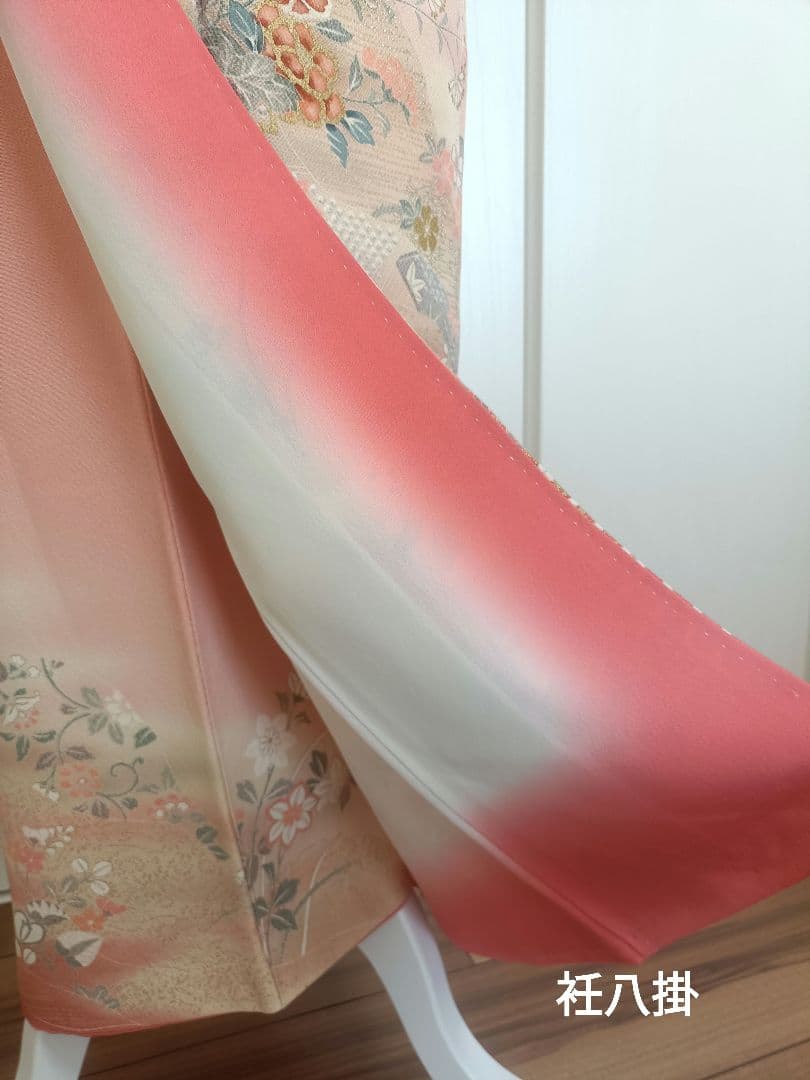 正絹訪問着　フルセット4点　卒業式　入学式　宮参り　七五三