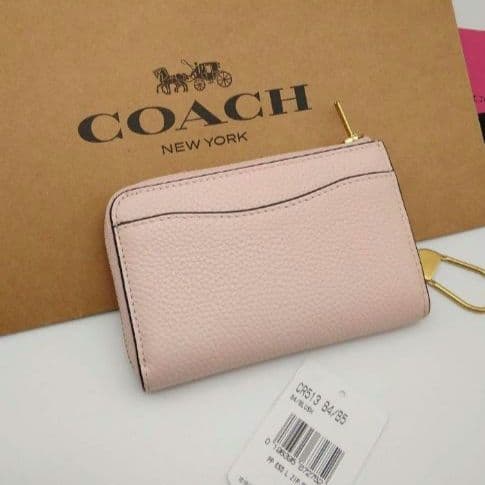 新作　新品　COACH　カードウオレット　エッセンシャル Lジップキーケース