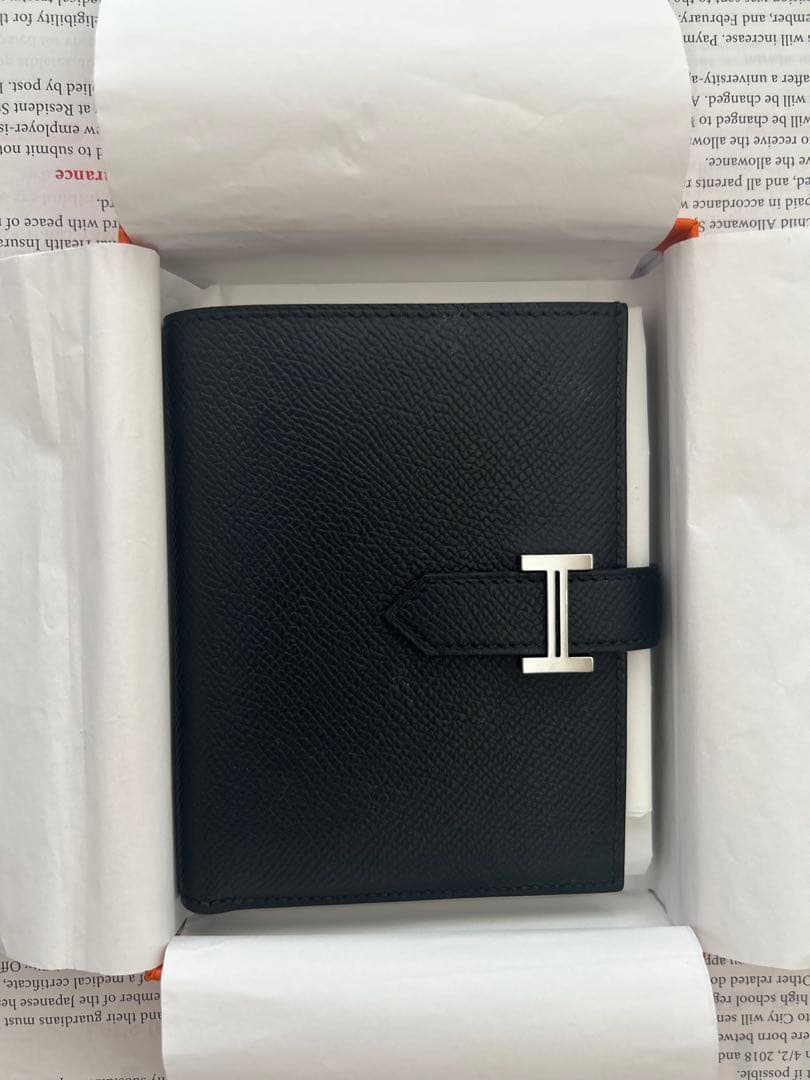 #HERMES ベアコンパクト　二つ折財布