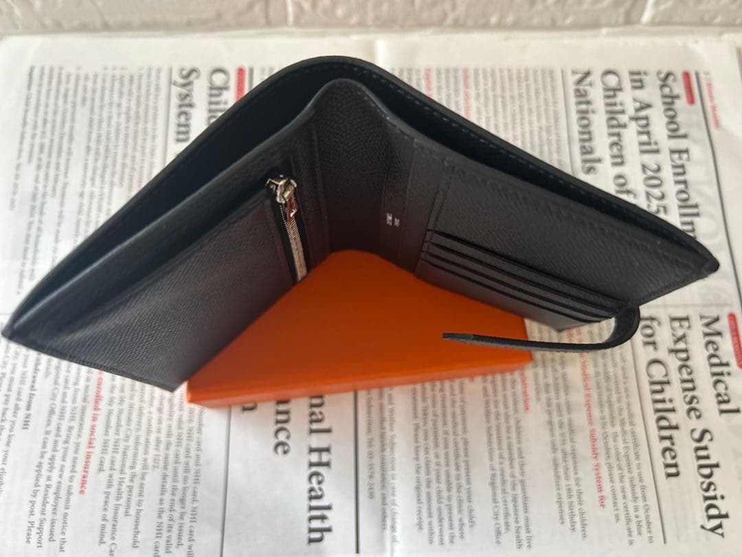 #HERMES ベアコンパクト　二つ折財布