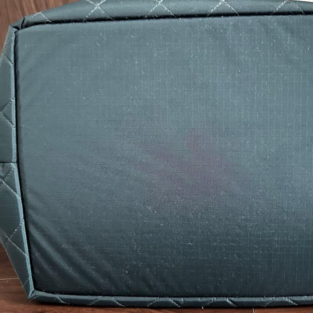 レスポートサック　神崎恵　LARGE MULTI TOTEディープグリーンキルト