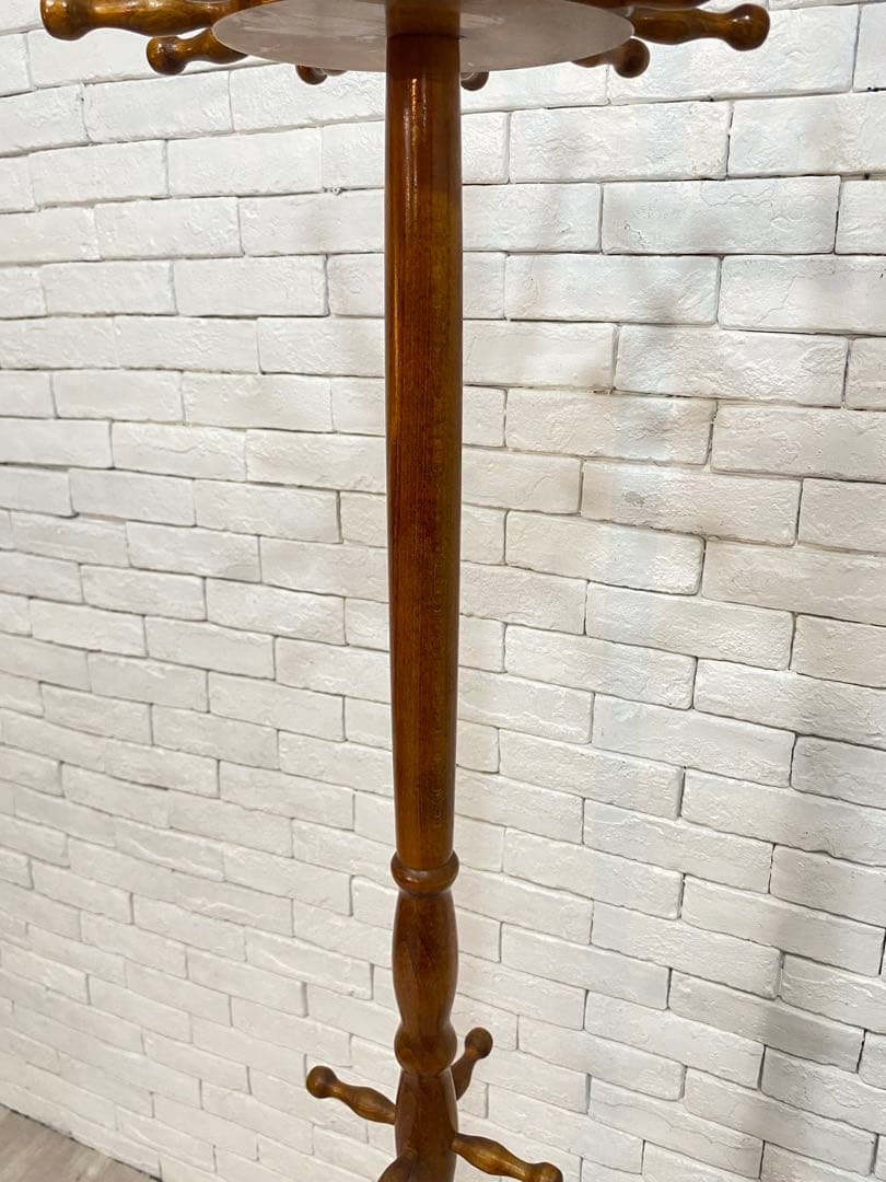 【東京都内23区配送無料】アンティーク　デンマーク製　ポールハンガー　スタンド