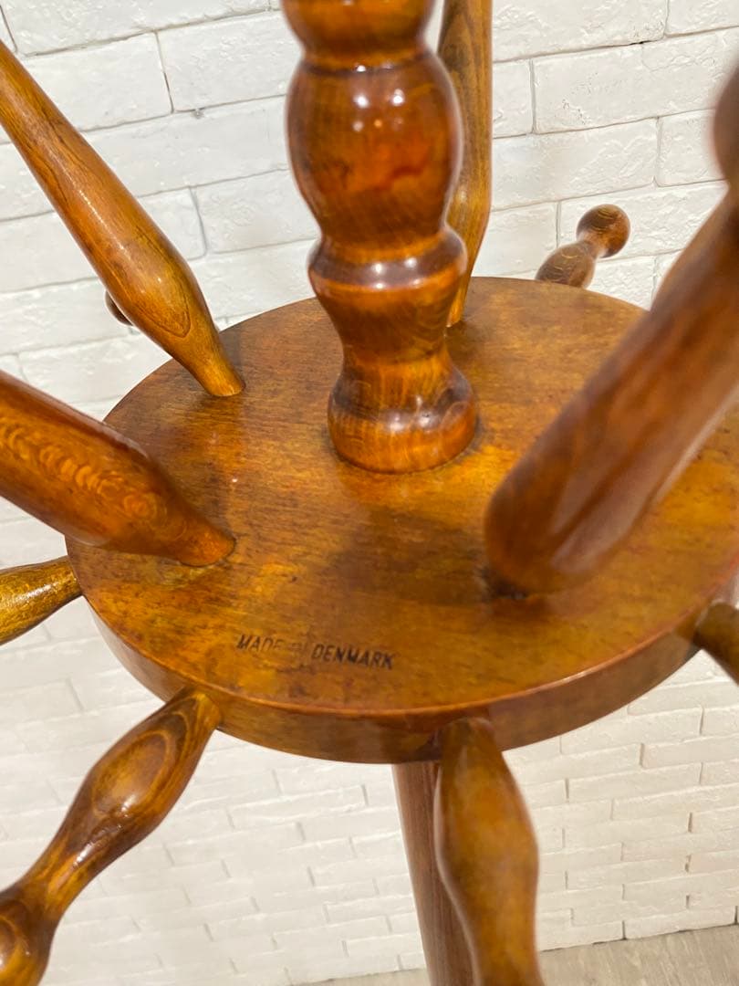 【東京都内23区配送無料】アンティーク　デンマーク製　ポールハンガー　スタンド