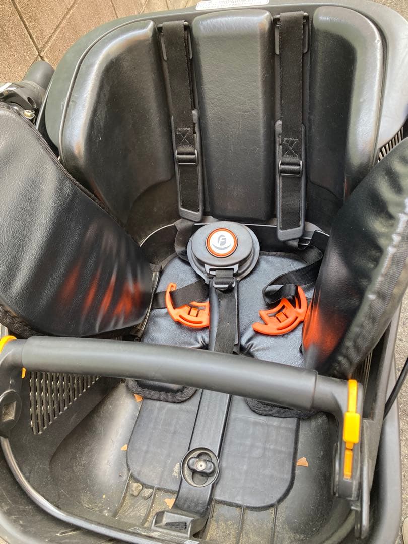 FRACKERS シュシュ　シティサイクル チャイルドシート付き