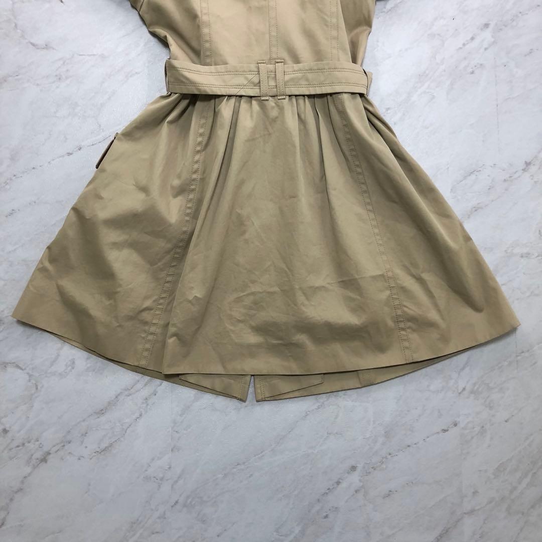 ✨美品✨バーバリーブルーレーベル トレンチコート メガチェック ベルト Lサイズ