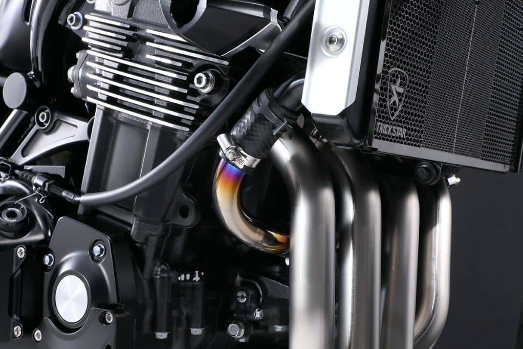 Z900RS/Z900RS CAFE チタンラジエターパイプ