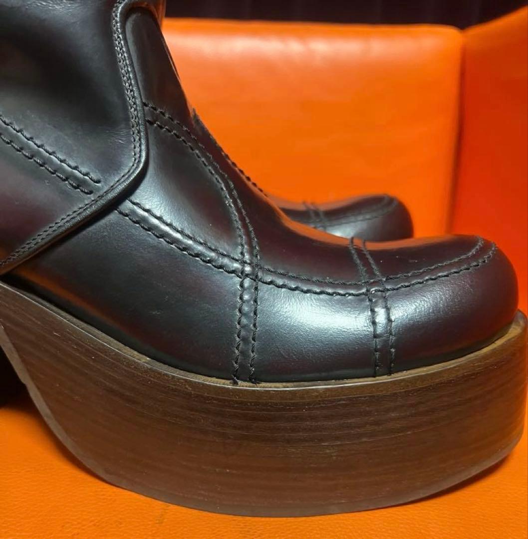 whoop-de-doo フープディドゥ　厚底ヒール　ワイン　アーカイブ