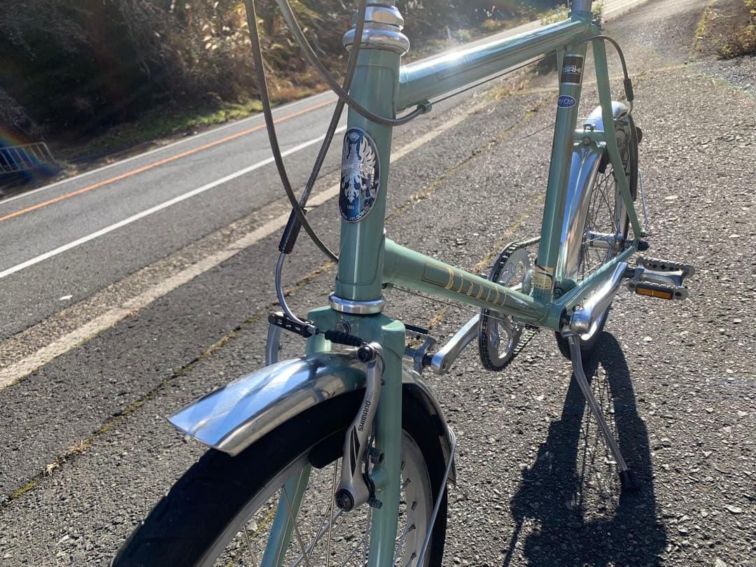 【即乘】送料無料BianchiミニベロMerCo小径車クロスバイク7速20インチ