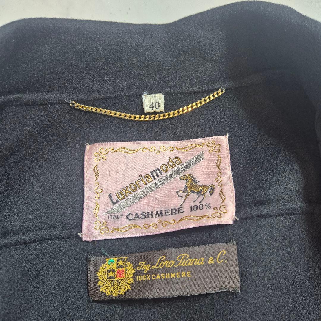 【美品】Luxoriamoda × Loro Piana カシミヤロングコート