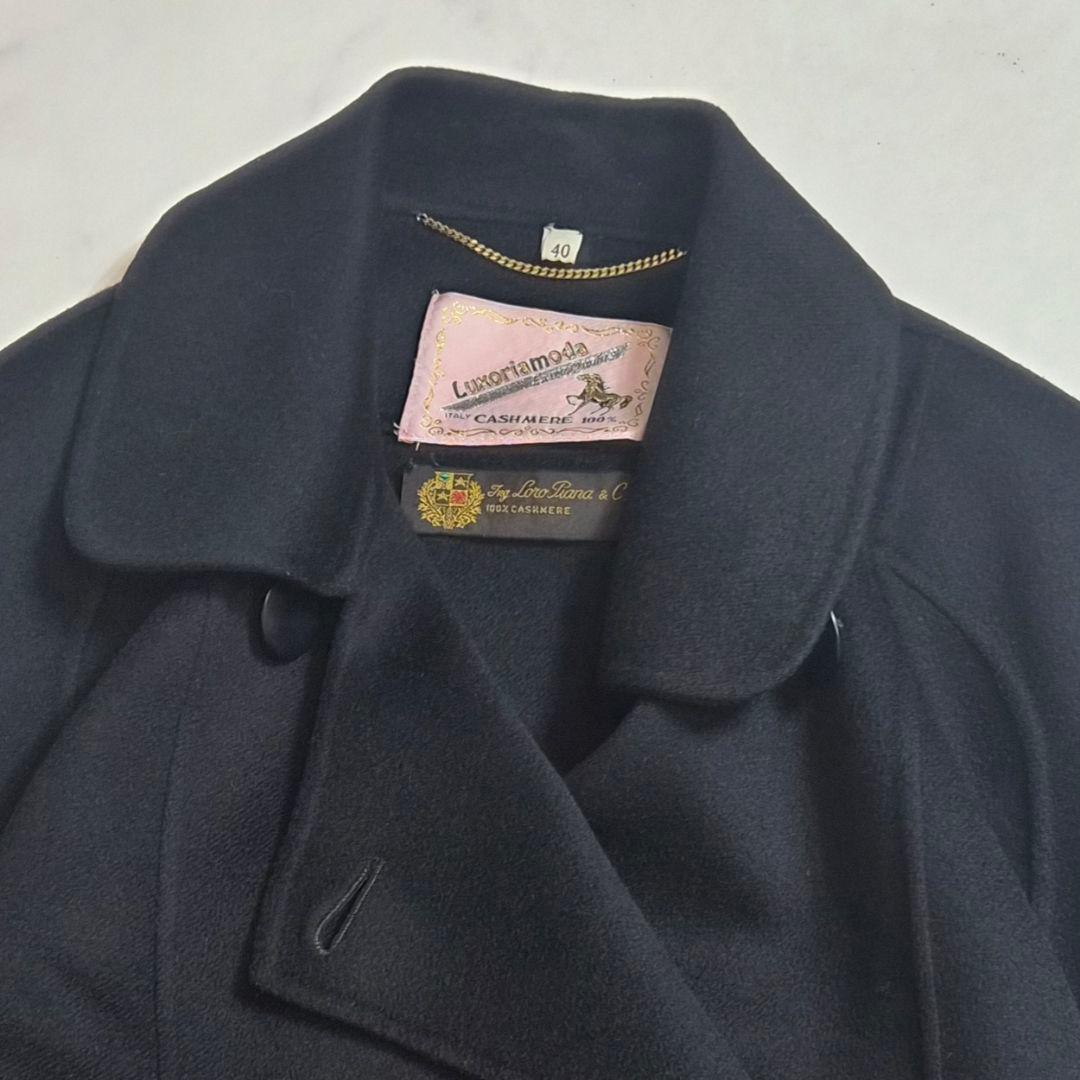 【美品】Luxoriamoda × Loro Piana カシミヤロングコート