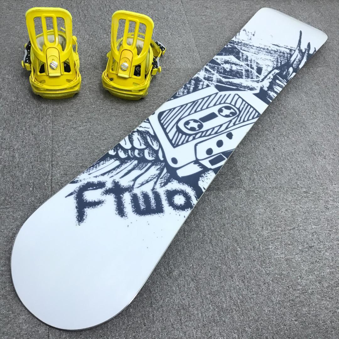 9万セット■WAX済■FTWO SALOMON ボード ビンディング グラトリ