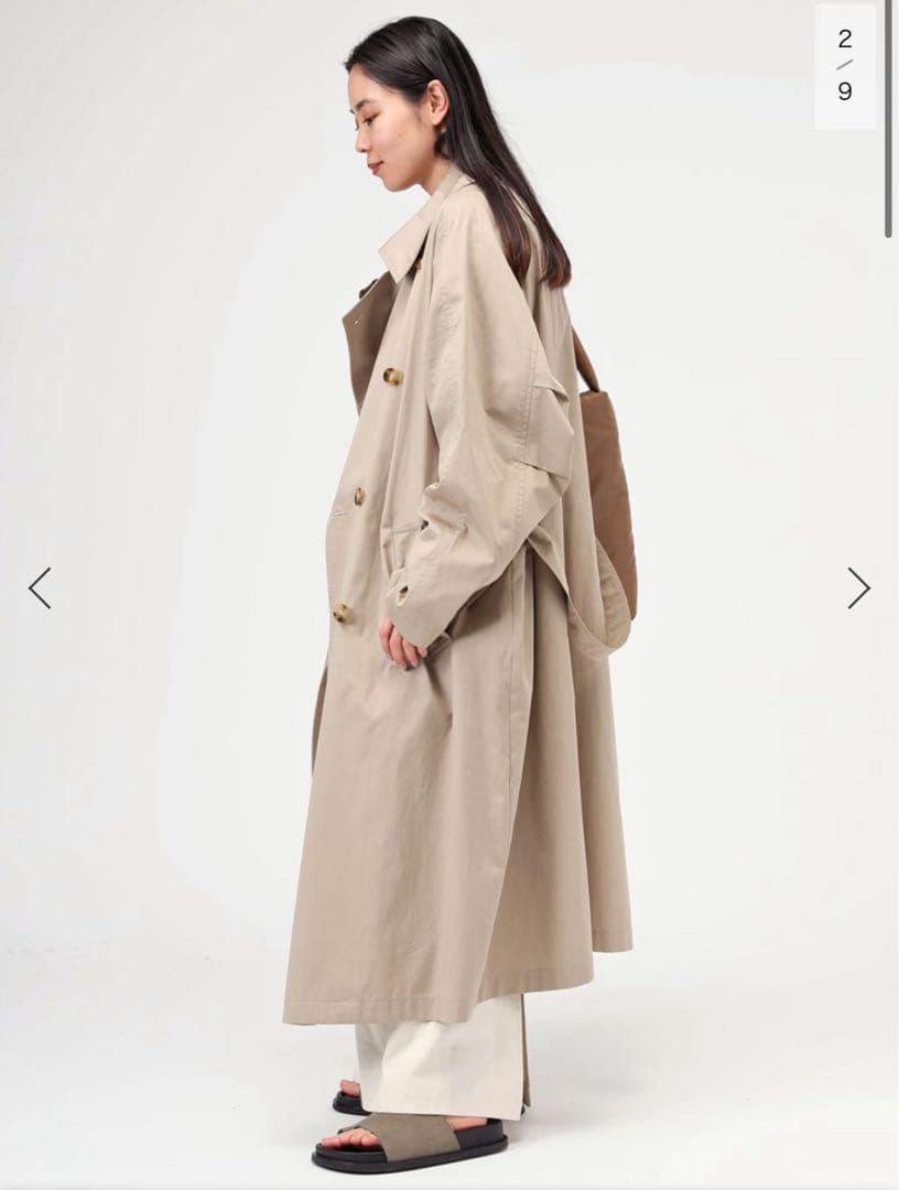 AP STUDIO MINITZ別注エフォートレストレンチコート