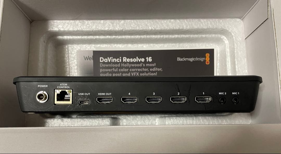 Blackmagic Design ATEM Mini【動作確認済み】