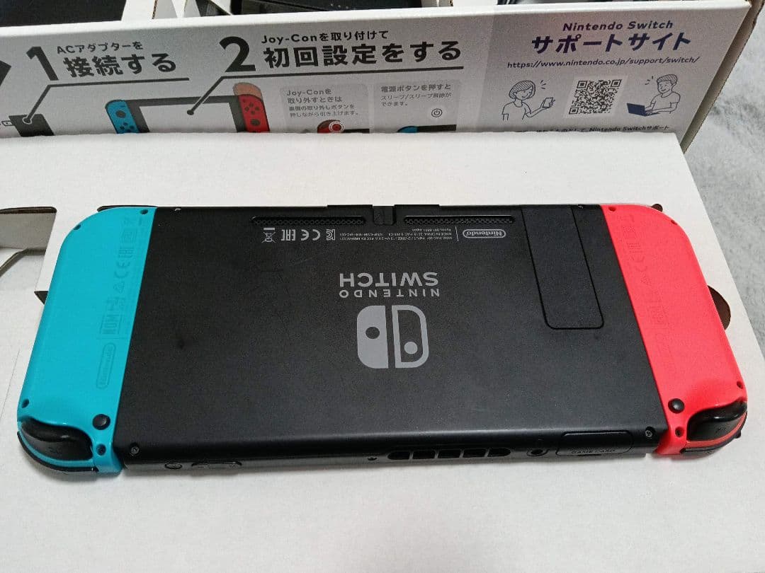 Nintendo Switch ネオンブルー/ネオンレッド 本体 [画面美品]