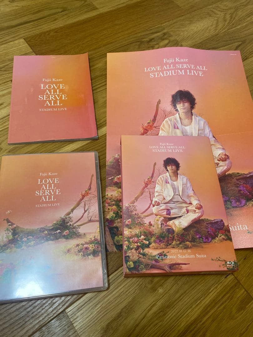 【限定値下げ】藤井風　燃えよTシャツMサイズ DVDアルバムグッズなど7点セット