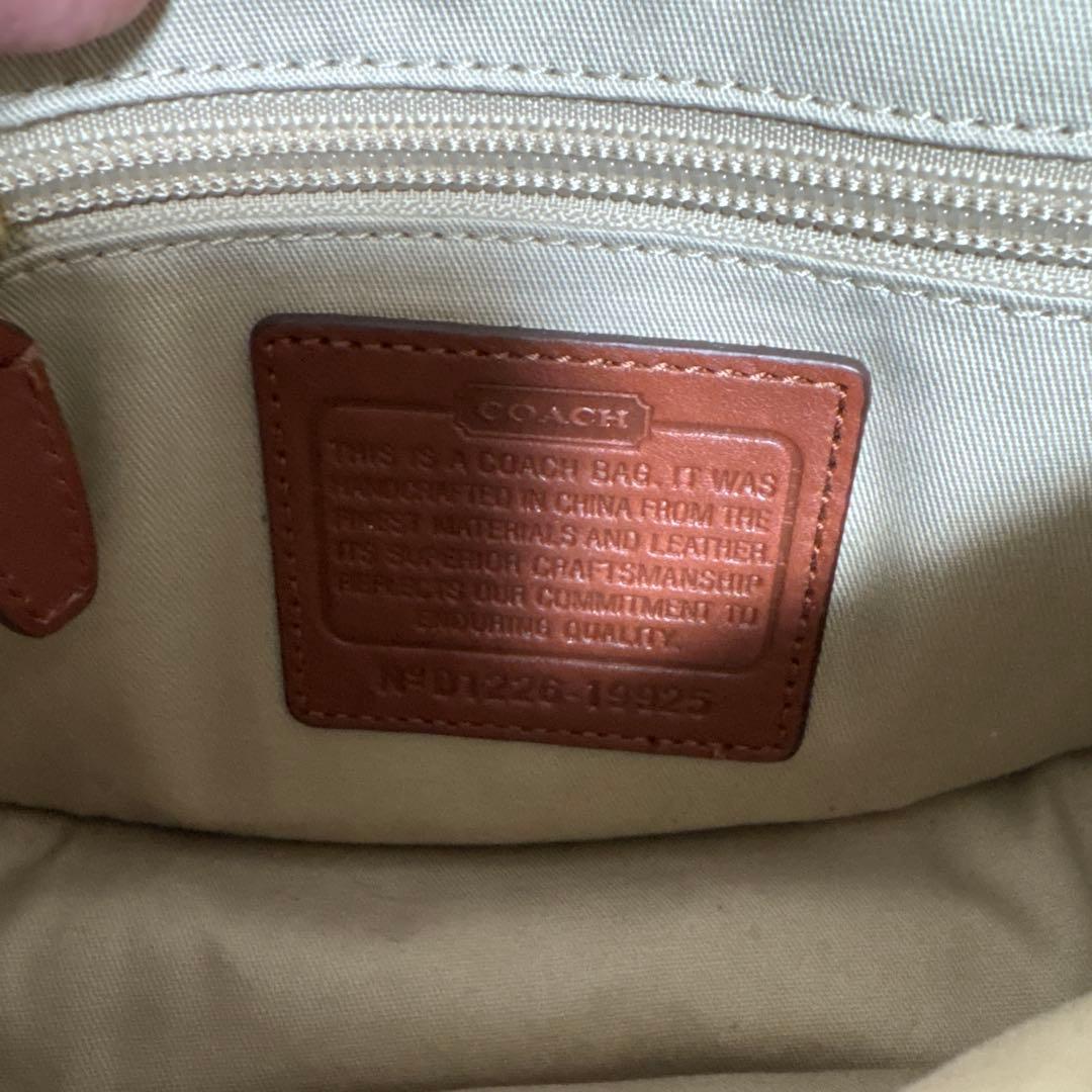 COACH オールドコーチ 2012 限定モデル ショルダーバッグ