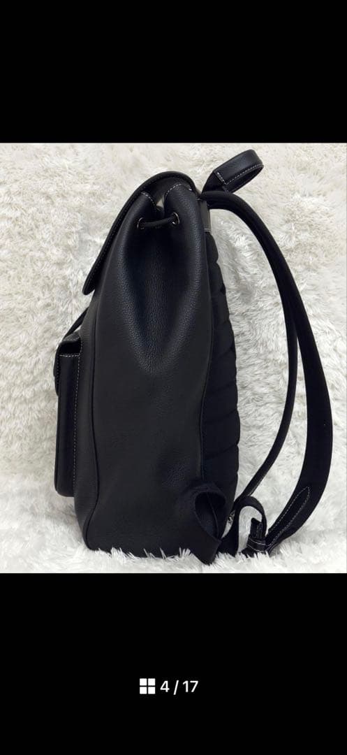 極美品⭐️DIOR ディオール サドル バックパック レザー ブラック