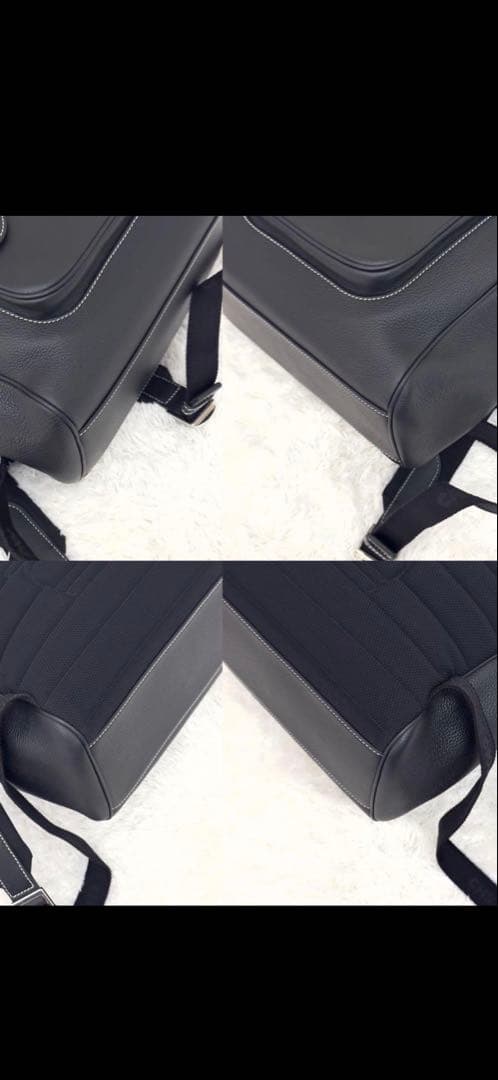 極美品⭐️DIOR ディオール サドル バックパック レザー ブラック