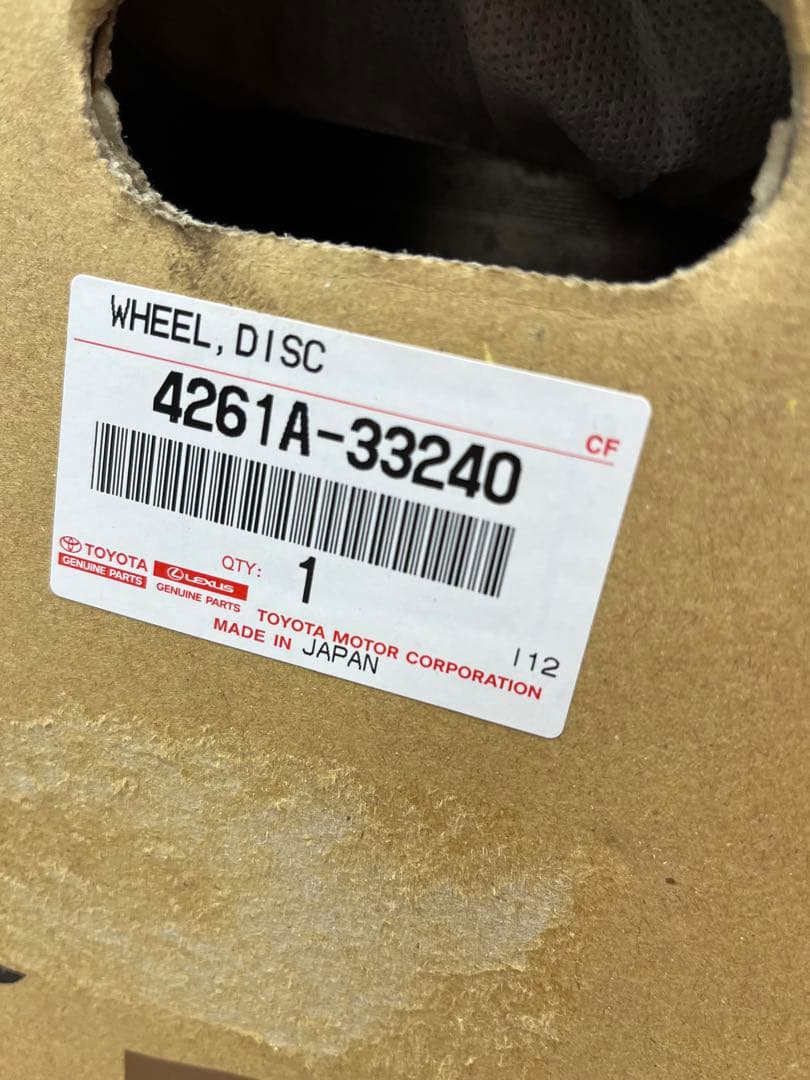 レクサスＥＳ　18インチ ホイール純正中古　１本