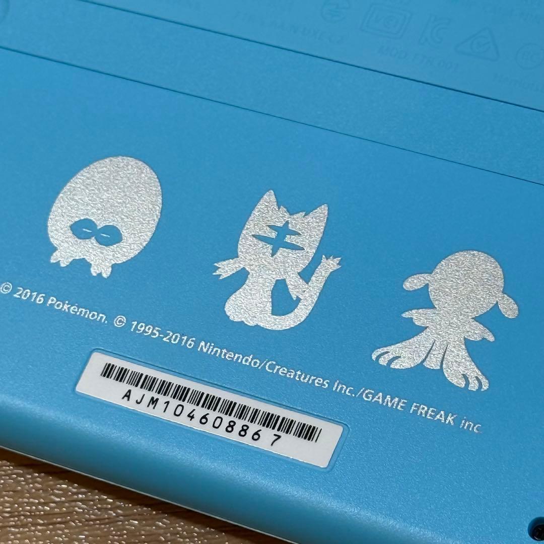 6-113【ほぼ未使用】ニンテンドー2DS ポケットモンスター サン・ムーン