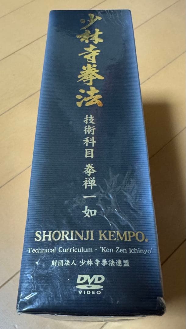 少林寺拳法 技術科目 拳禅一如 DVD レア