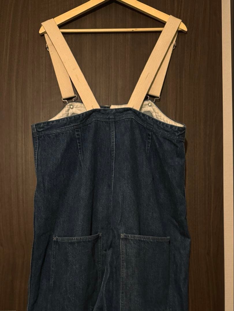 nest Robe デニムデッキサロペット