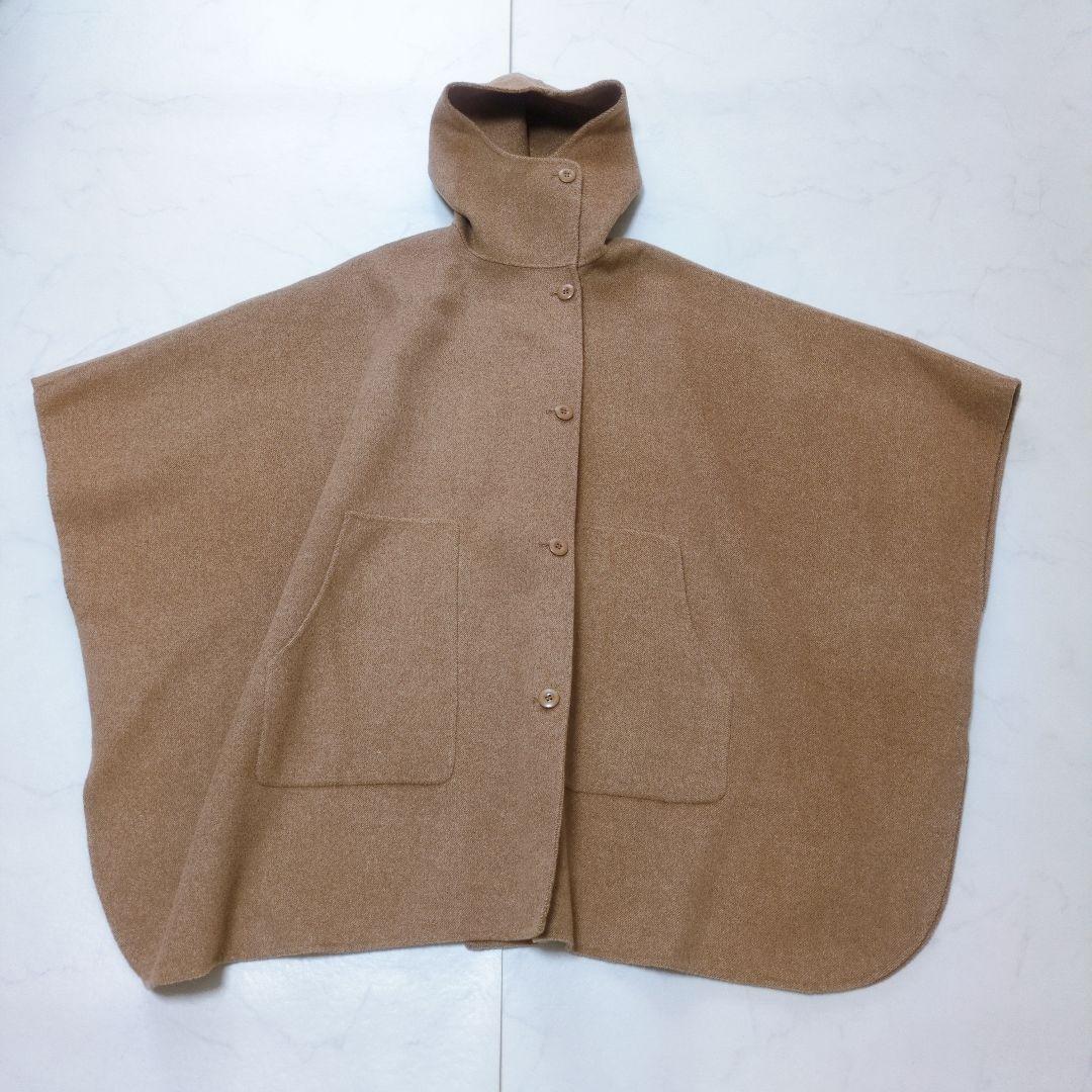 美品✨️RNA-N J1999 リバーポンチョ ケープコート 上質ウール 近年