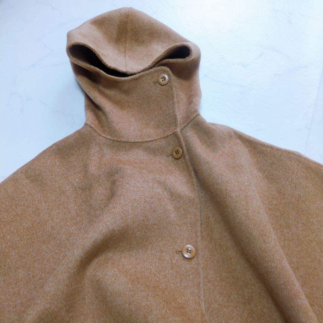 美品✨️RNA-N J1999 リバーポンチョ ケープコート 上質ウール 近年