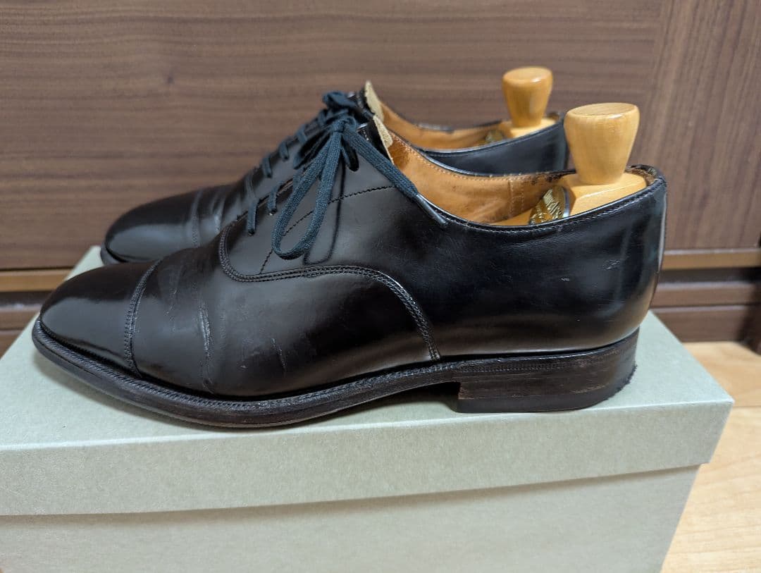 旧チャーチ ３都市 バルモラル（現コンサル）73ラスト 60E　シューツリー付き