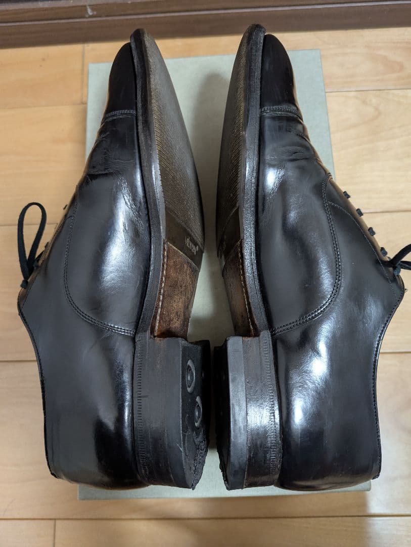 旧チャーチ ３都市 バルモラル（現コンサル）73ラスト 60E　シューツリー付き