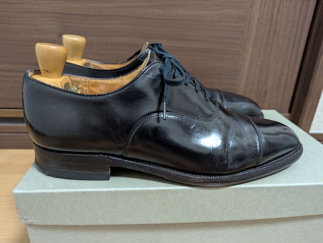 旧チャーチ ３都市 バルモラル（現コンサル）73ラスト 60E　シューツリー付き