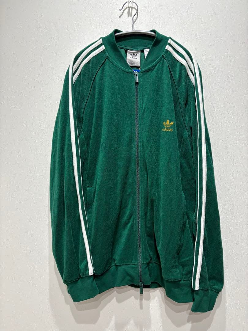 adidas SST テリートラックトップ（ジャージ）　グリーン　2XL