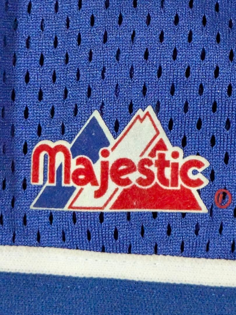 酒　90s USA製 マジェスティックドジャース 野茂英雄 ユニフォームＬ