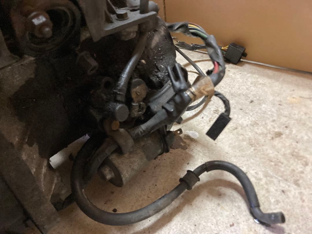 af27スーパーDIO純正太軸エンジンキャブリアホイールサス付