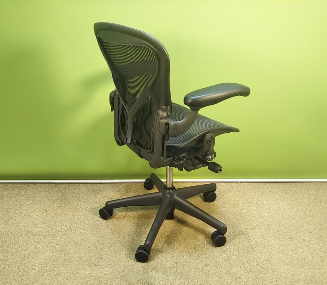 bj　アーロンチェア　Aサイズ　フル装備　レバー式可動肘　前傾機能有り　中古品