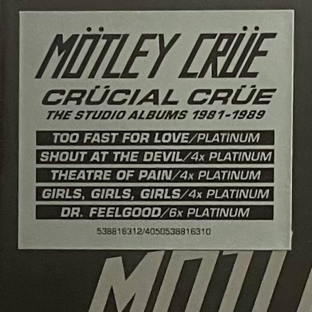 MÖTLEY CRÜE『Crücial Crüe』【未開封】