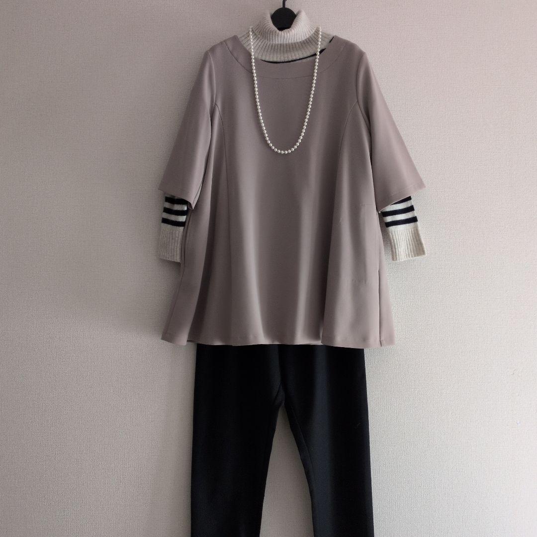 【美品】『KEIKO KISHI』ケイコ　キシ　チュニック　ベージュ